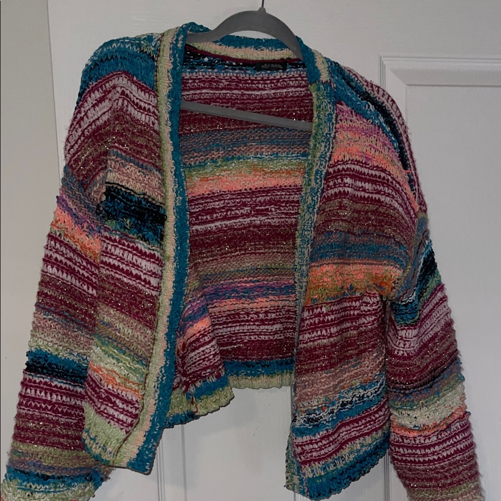 Wild Fable Colorful Knit Cardigan